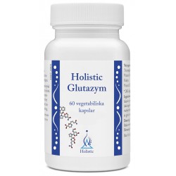 Holistic Glutazym  - Suplement diety - Enzymy 60 kapsułek fermentowane Bacillus subtilis 