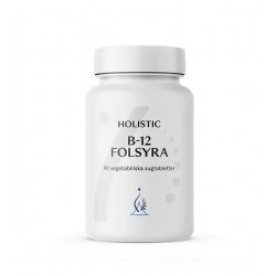 Holistic B-12 witamina B12 metylkobalamina kwas foliowy (witamina B9)  aktywna forma witaminy B12 