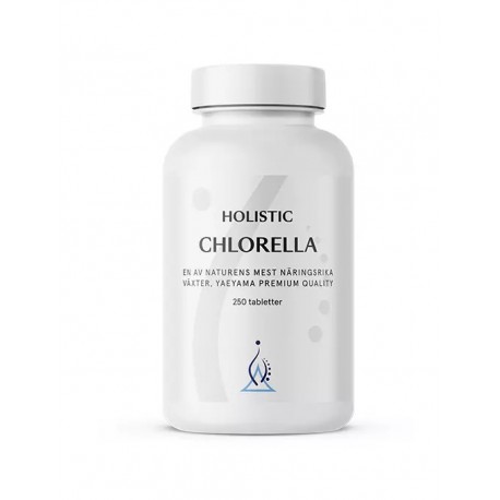 Holistic Chlorella Chlorella vulgaris Yaeyama Premium Quality 250 tab.